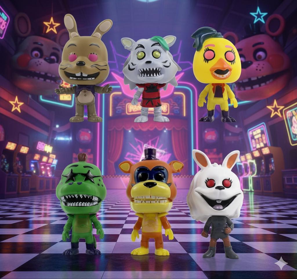 Five Nights at Freddy's STD 　９点セット Набор фигурок Пять ночей у Фредди фигурки ФНАФ Фредди Five Nights