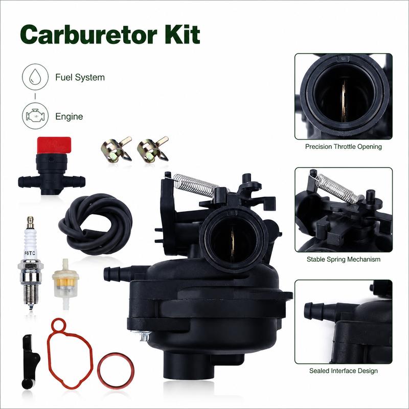 For Briggs Stratton Carburetor Replaces 799584 591109 594058 84001041 Fits 104M02 104M05 140-16c 625EXI 675EXI Kit 104M0B