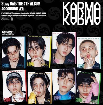 4-й альбом KARMA Аккордеон Лимитированная версия. K-pop CD