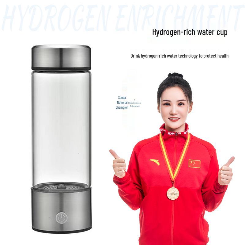 Hydrogen-Rich Water Generator with Patent Design - Electrolysis Cup