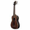 KALA UBass Ukulele Bass, Striped Ebony Series, Ebony Body, UBASS-EBY-FS20_06, Successor to the UBASS-EBY-FS (Case Included)
