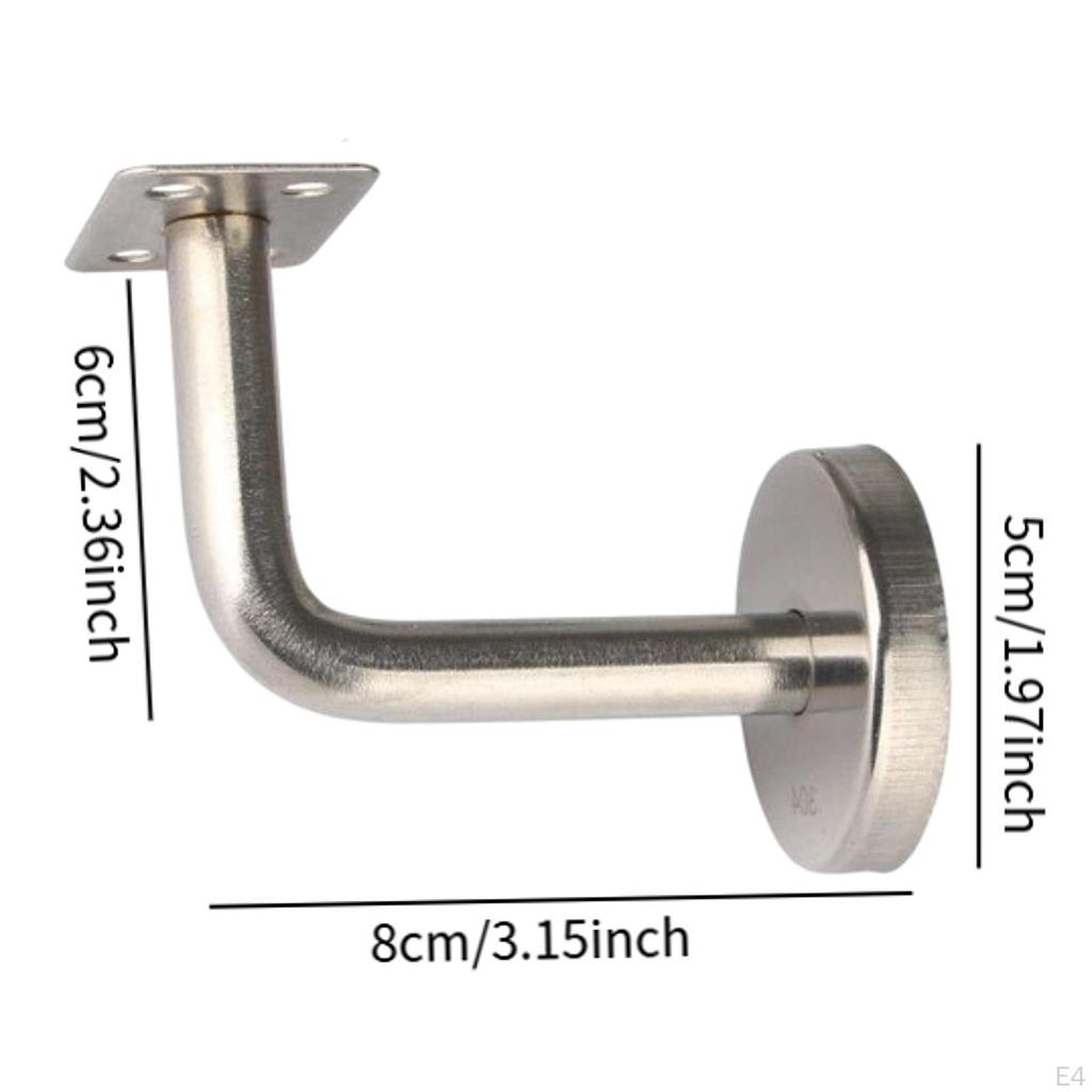 6 штук кронштейнов для поручней лестницы поручни 304 нержавеющая сталь опора перил