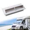 Exhaust Vent Cover - RV Range Hood Vent/RV Range Hood Cover/Sidewall Vent with Locking Flap Include Screw