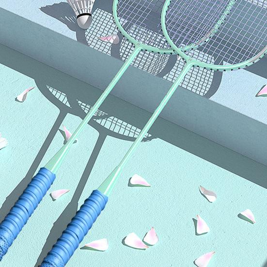 1.8m Fishing Pole Wrap Shock-absorbing Anti-cocoon Faux Leather Gradient Printed Elastic Handle Sweatband Fishing Tool