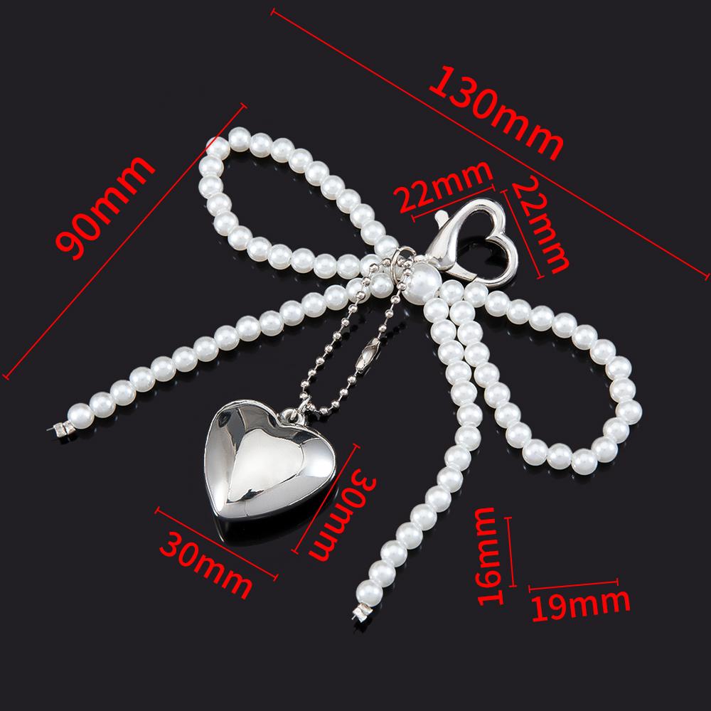 Y2K Phone Charm Bow Heart Star Keychain Pendant Kawaii Key Chain Bag Goth Phone Chain Cute Accessory For Girls Women Jewelry DIY