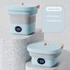 Folding Washing Machine Mini Portable Cleaning Wachine For Wash Underwear, Underpants, Socks, Baby Small Clothes