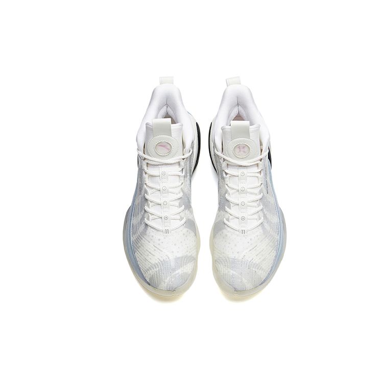 Anta Баскетбольные кроссовки KT7 Pro Nitrogen Technology с амортизацией, противоскользящие, прочные, высокие, мужские, серо-белые 112231101-8