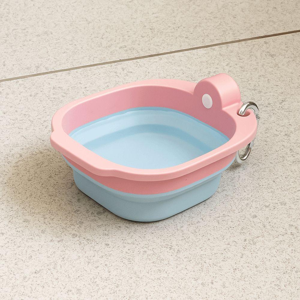 Food Grade Collapsible Dog Water Bowl Lightweight Puppy Food Container Pet Travel Feeder  Outdoor