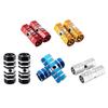 Zinc Zinc Alloy Road Bike Mountain Bike Stunt Pegs BMX Hexagonal Bicycle Front Rear Wheel Bike Axle Pedal