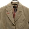Paul Smith BLACK Приталенный пиджак из смесовой льняной ткани 42 бежевый Женский Б/У