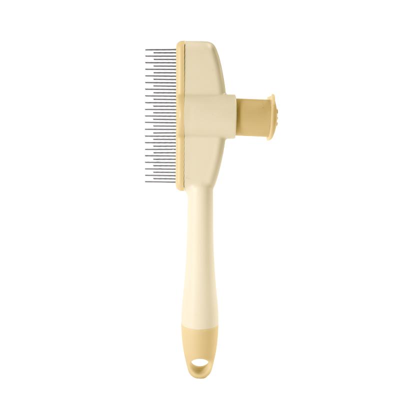 Кошачья Массажная Щетка для Груминга Расческа для Питомца Профессиональная Распутывающая Удаление Шерсти Прочная Расческа для Котенка