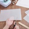 100 шт. Листы морозильной бумаги, 30x21 см, для аппликаций, DIY-проектов, рукоделия, квилтинга, Практичные, Универсальные