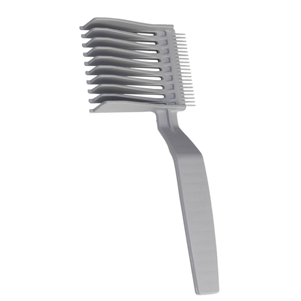 New Arrivals Professional Barber Hair Cut Curved Positioning Comb Comfortable Handle Design Hair Clipper Comb Hairdresser Tools