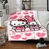 1 шт. Плед Hello Kitty My Melody Легкий фланелевый плед для дивана, кровати, путешествий, кемпинга, гостиной, офиса, дивана, кресла