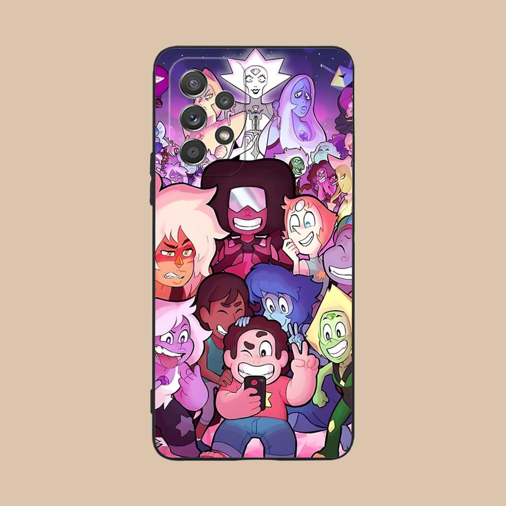 Чехол для мобильного телефона Steven Universe для Samsung Galaxy M55 54 42 35 34 33 32 23 22 15 14 13 12 F55 5G Цветной Защитный Чехол для Телефона