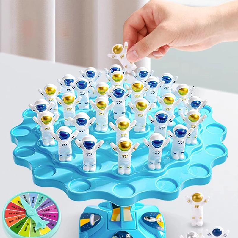 Astronaut BalancingTree Board Games ToysChildren Balance AttentionTraining Puzzle Toys Family Interactive Table Games Toys