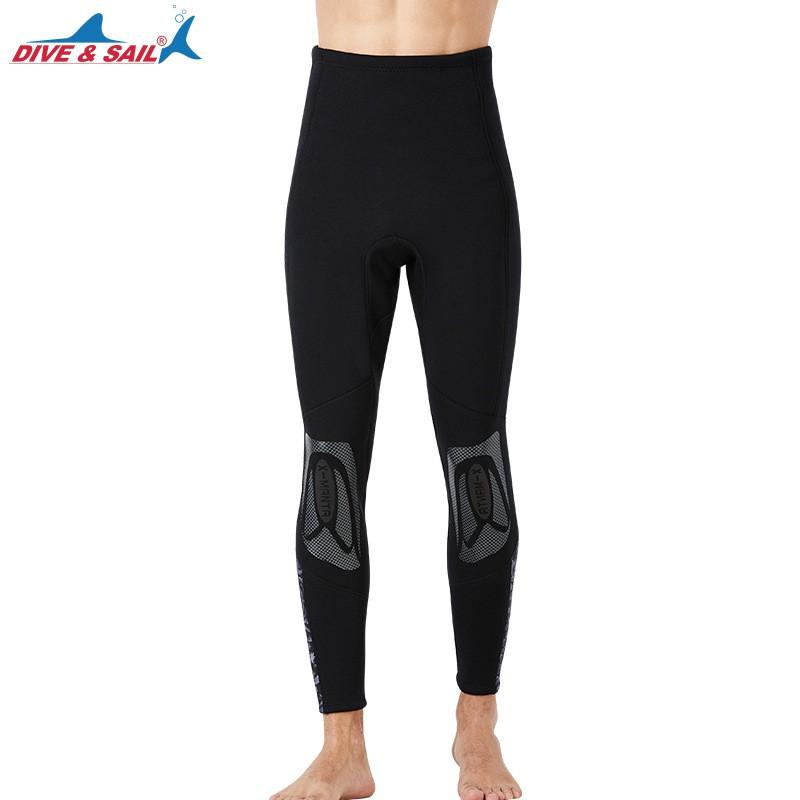 1.5mm Neoprene Wetsuit Pants Diving Snorkeling Surfing Water Sports Thermal Protection Unisex Adult