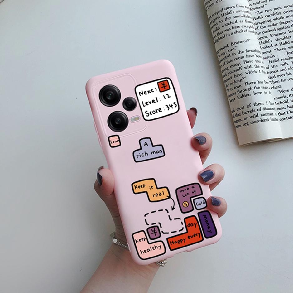 Чехол-бампер для Redmi Note 12 Pro Plus, ТПУ-силиконовый корпус для телефона Xiaomi Redmi Note12 Pro 5G, Чехол Note 12Pro Plus, Мультяшный Funda