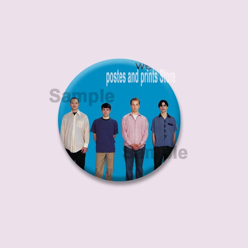Creative Funny Weezer Pfp Lapel Pins Custom Cartoon Figure Icon Badge Handmade Snap-in Brooches for Backpack Clothes Decoration