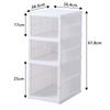 2/3/6 Layers Shoe Storage Box Foldable Sneaker Display Stand Plastic Drawer Transparent Shoe Cabinet Shoe Rack Shoe Organizer
