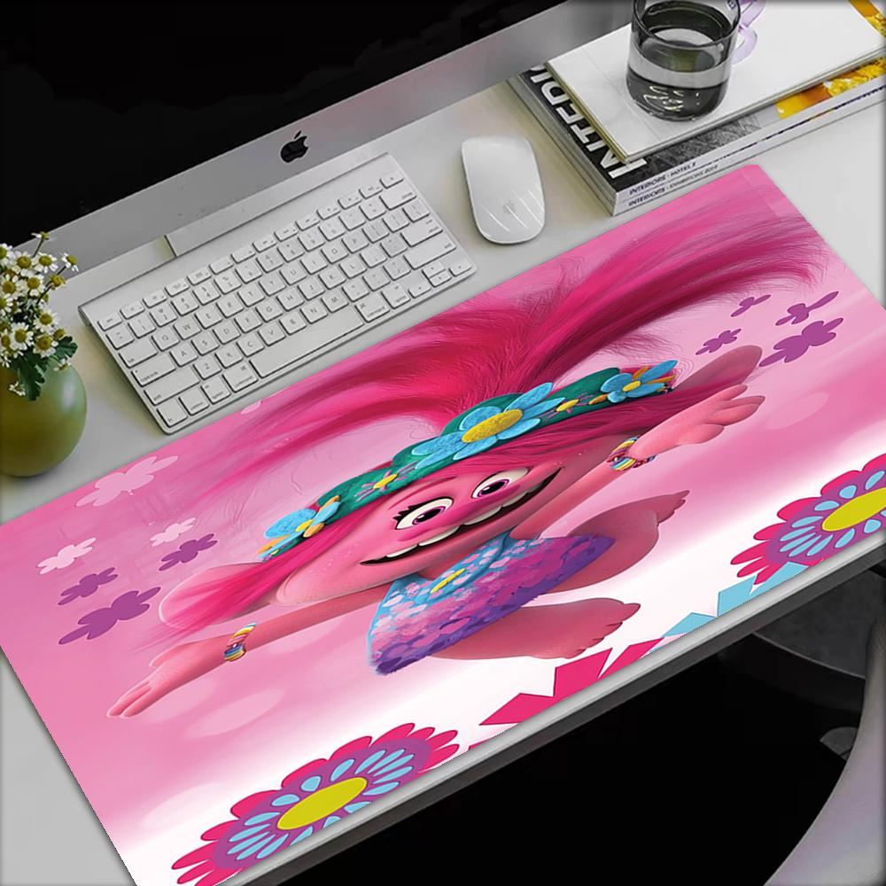 Trolls Theme Mouse Pad, Non Slip Rubber Base, Multifunctional Office & Home Decor, Perfect for Workspace Personalization.