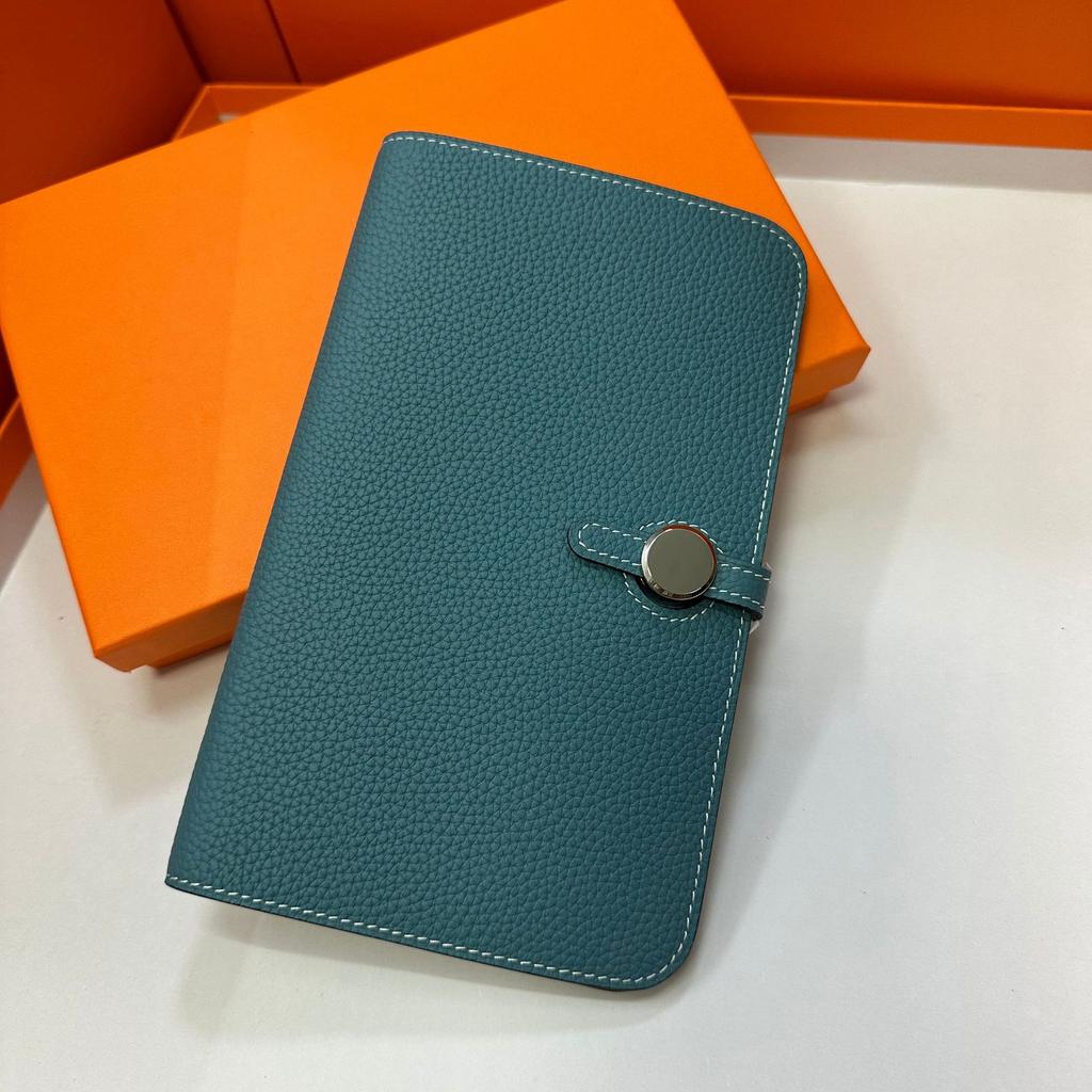 Первый слой togo коровья кожа портативная сумка для паспорта, длинный кошелек универсальный 2023 новый кожаный большая емкость сумка для мелочи