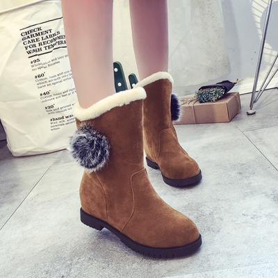 JF2024 осень и зима новые полусапожки внутри ботильоны на высоком каблуке