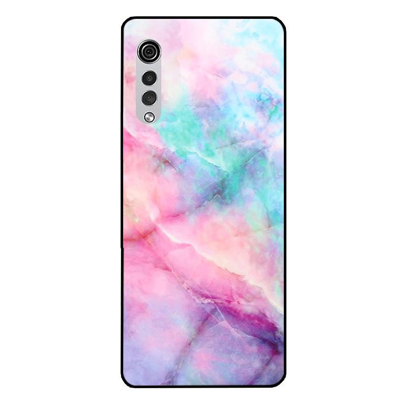 Чехол для LG Velvet Мраморный Мягкий Силиконовый Задний Чехол для Телефона LG Velvet 5G UW Чехлы для LG Velvet 2 Pro / Velvet2 Pro Coque