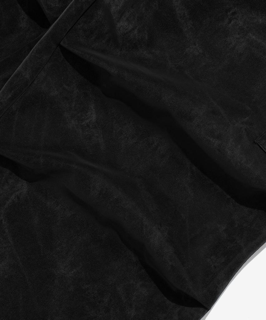 CARGOBROS Hyde Nubuck Wide Cargo Pants (Black)