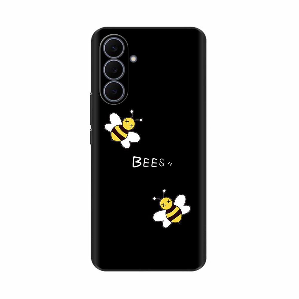 Для Samsung Galaxy S25 FE Чехол Сладкие Узоры Мягкий Жидкий Силикон Чехол Для Samsung S25 FE Чехлы Для Телефона S25FE Ударопрочный Fudnas