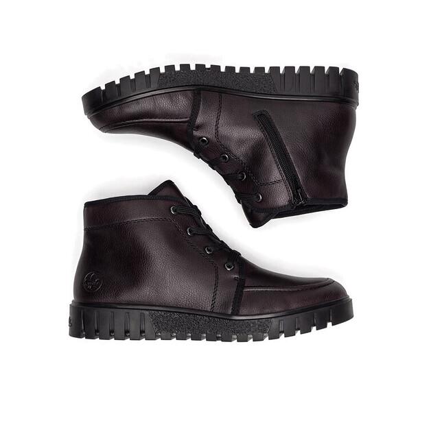 Burgundy Rieker Y3407-35 Ankle Boots