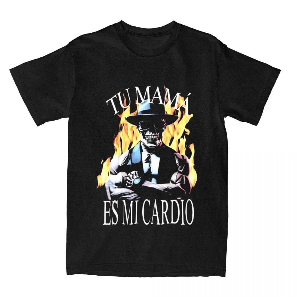 Fitness T-shirt Calacas Chidas Gym Fitness Con Frases Sarcasticas T-shirt Men Women Retro Tees Tops Streetwear Casual Unisex