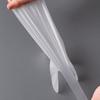 100PCS Disposable TPE Gloves Thicken Transparent Food Grade for Kitchen Baking Cooking CleaningM