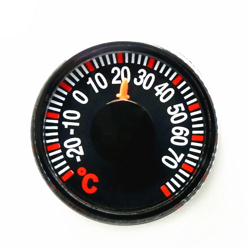 Термометр Черный Циферблат Стрелочный Для Внутреннего Мониторинга Круглый