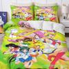 Новый комплект постельного белья Sailor Moon, комплект постельного белья в японском стиле с изображением аниме Sailor Moon, красивое детское одеяло с милым принтом для дома