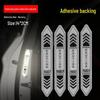 Night Strong Reflective Car Door Warning Stickers - Open Safety Anti-Collision Reflective Body Stickers.