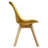 Chaise en velours style scandinave "Helsinki" Atmosphera