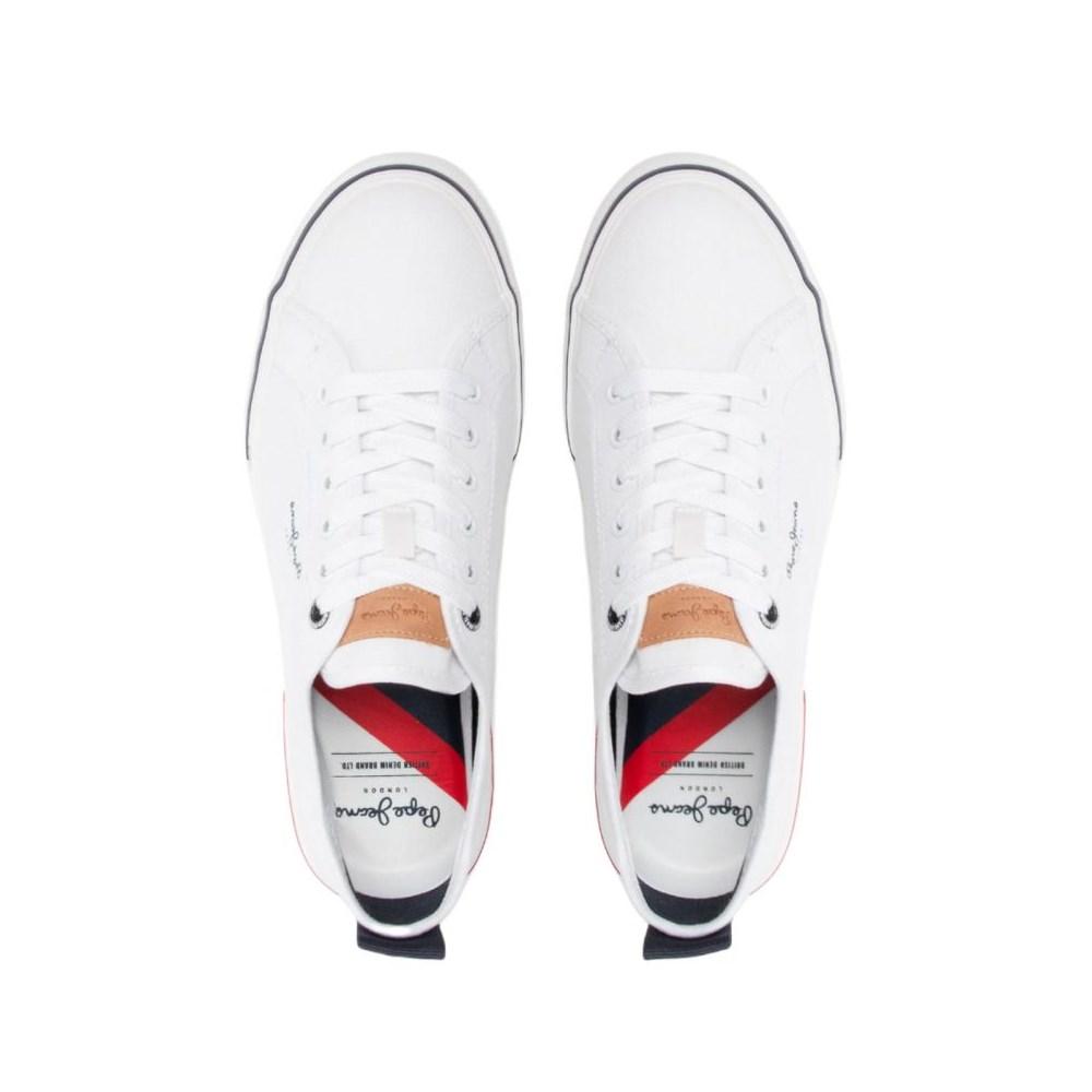 Pepe Jeans Course Sportiva sneakers leather Red