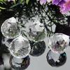 Ball Lot Sphere Clear Hanging Prism Crystal 5 Size Faceted Feng Shui Sun Catcher  Handmade