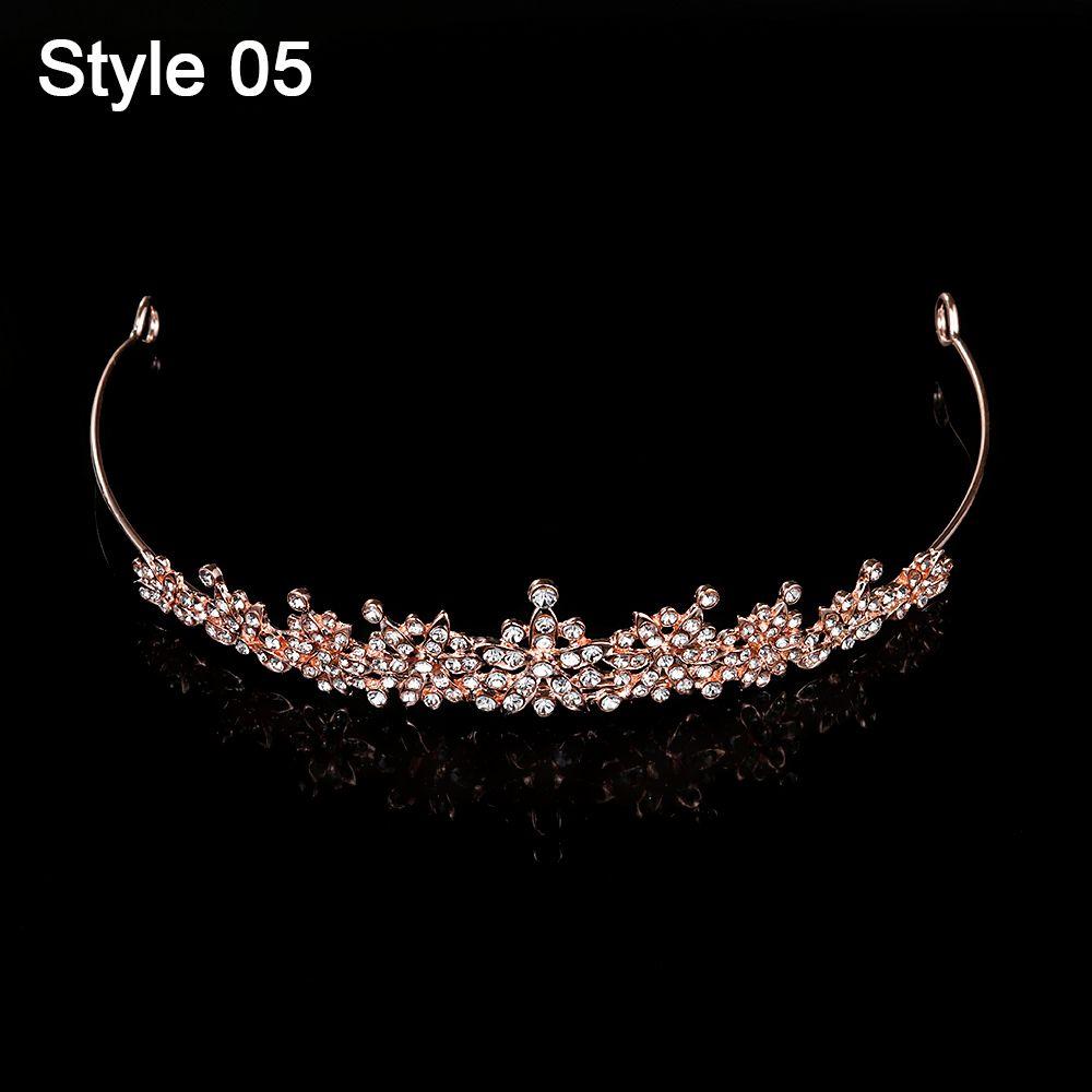 Girls Wedding Party Headdress Crown Headbands Fashion Hair Accessories Princess Tiara Headpieces