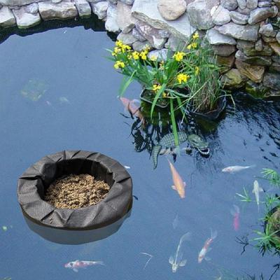 Горшок для водных растений для пруда, плавающее декоративное решение