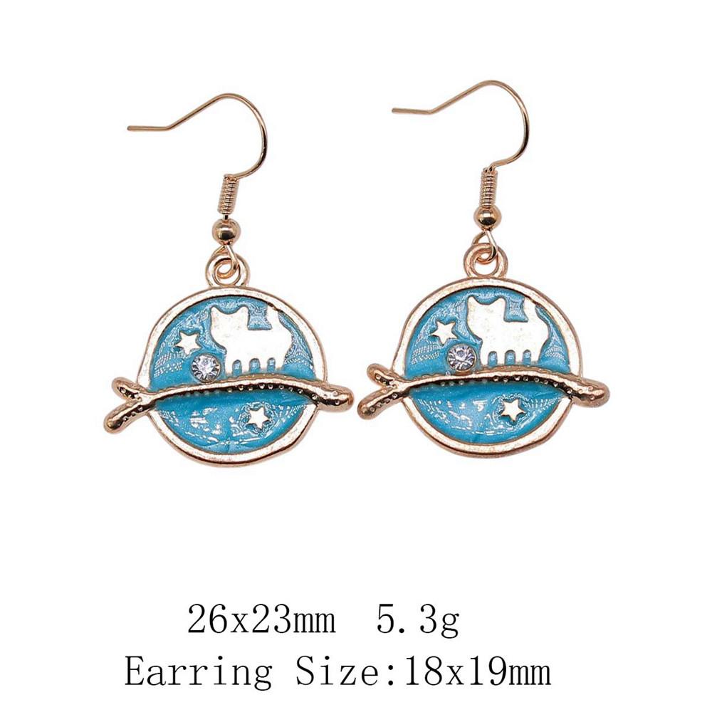 Серьги в стиле бохо ко Дню матери, эмалевые серьги-подвески и висячие серьги, украшения для дома, висячие серьги для женщин