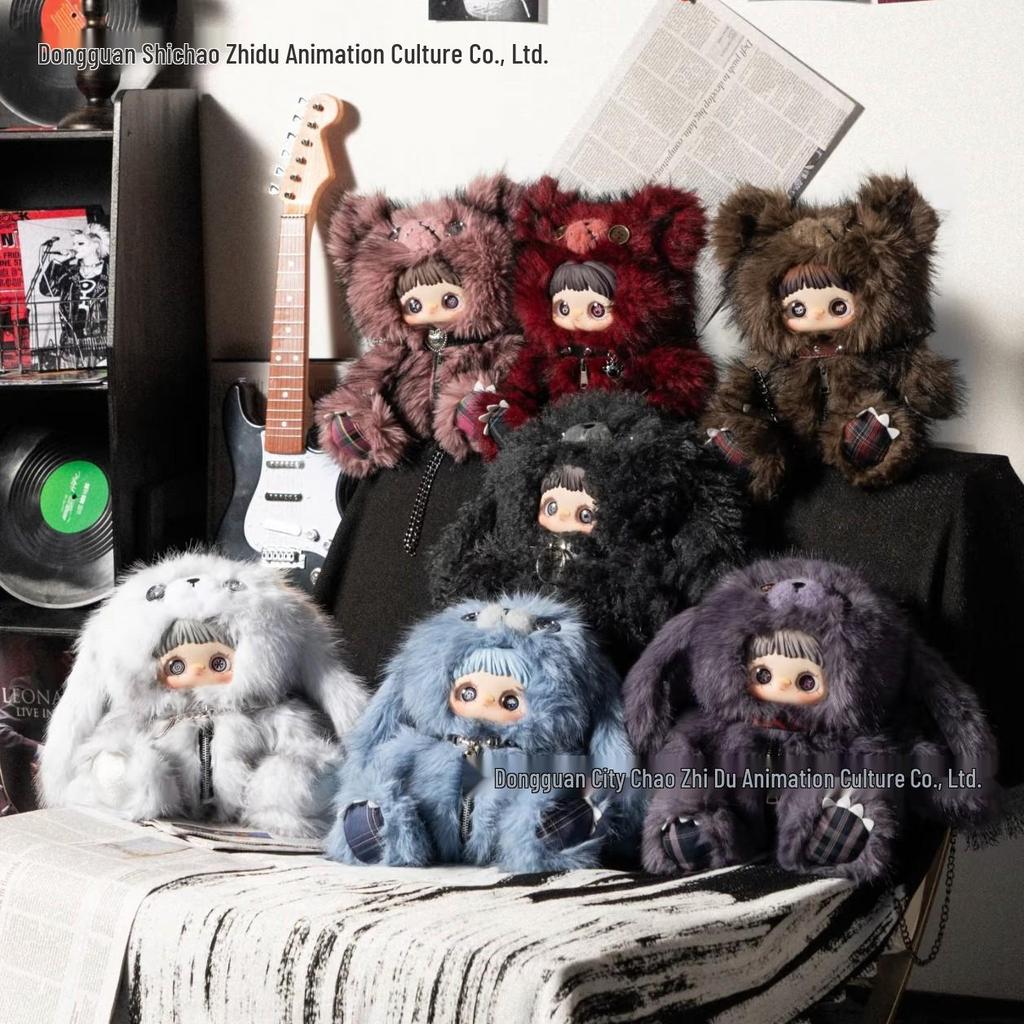 MayMei Серия Рюкзаков Кукол Бунтарей Плюшевая Слепая Коробка Игрушка Фигурка