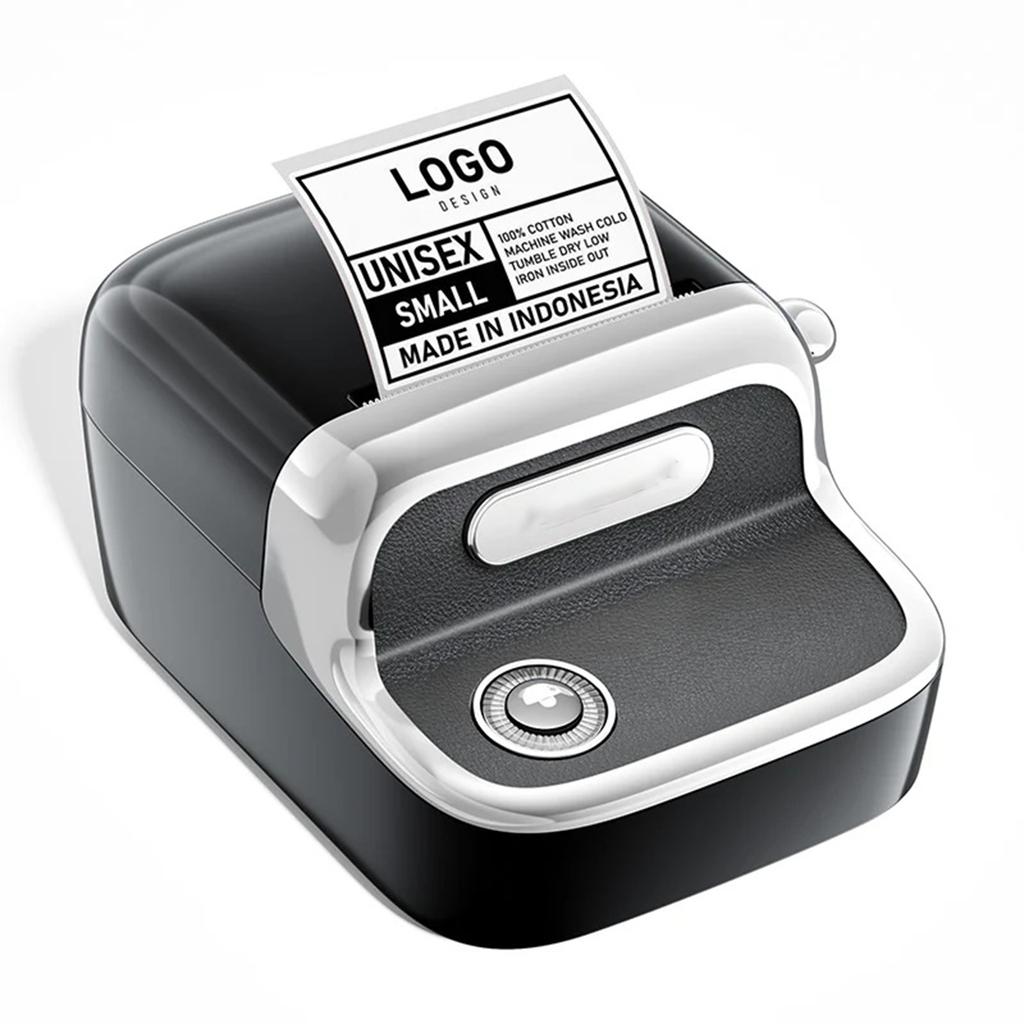 Умный Bluetooth термопринтер мини для ценников Удобный и эффективный коммерческий принтер наклеек