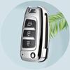 TPU Car Flip Key Case Cover For Hyundai Elantra Solaris Tucson I30 I35 I40 KONA Genesis Santa Fe Azera Holder Shell Accessories