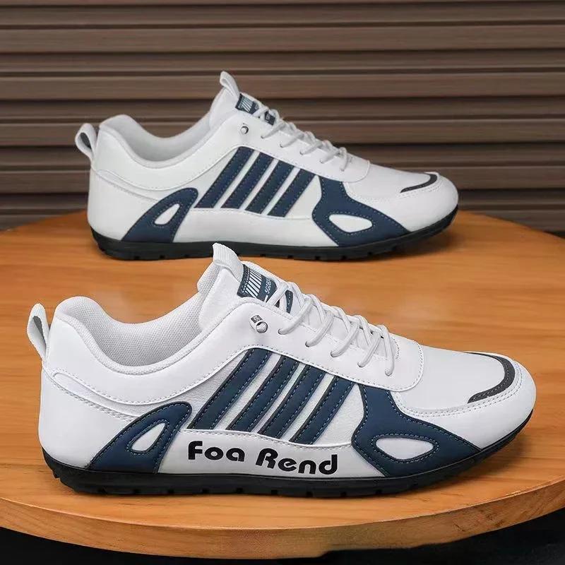 Повседневная обувь без застежек для мужчин Новые мужские кроссовки Удобные легкие мужские мокасины Мягкие мужские туфли на плоской подошве Zapatillas De Hombre