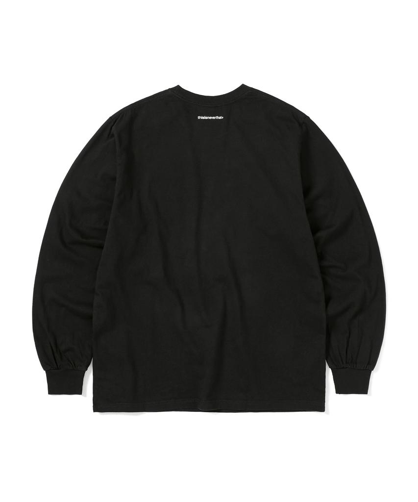 THISISNEVERTHAT T-Logo L/S Tee Black