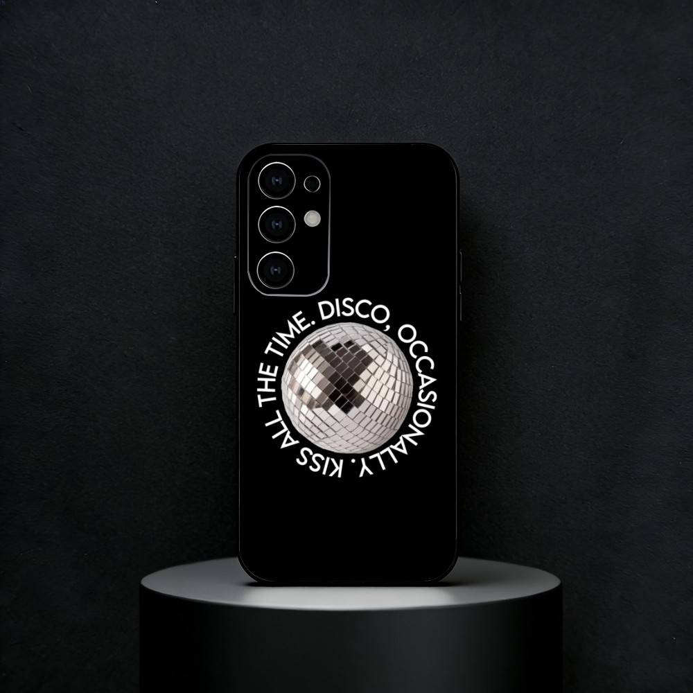 Чехол для телефона H-Harry Styles Kiss All the T-Time Для Samsung S25,S24,S23,S22,S21,S20,Ultra,Plus,FE Черный Мягкий Чехол