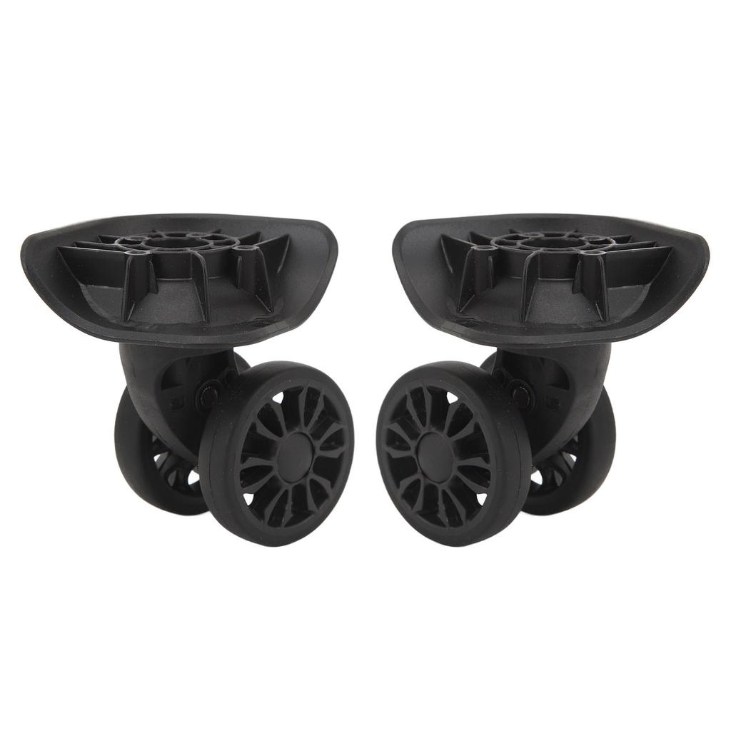 2pcs Replacement Luggage Wheel for Repairing Easy To Install Universal Suitcase Caster for