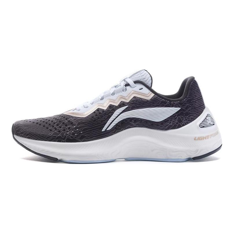 Li Ning Arashi Низкие Беговые Кроссовки Мужские Черно-Белые ARHQ079-1